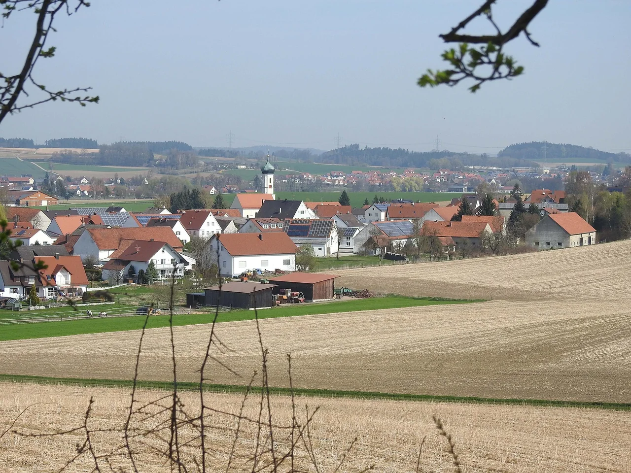 Ortsansicht von Affing
