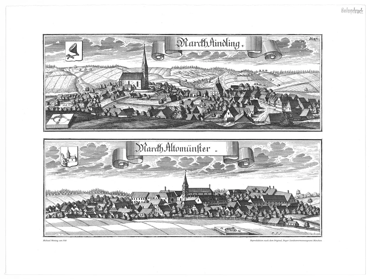 Ortsansicht von Aindling