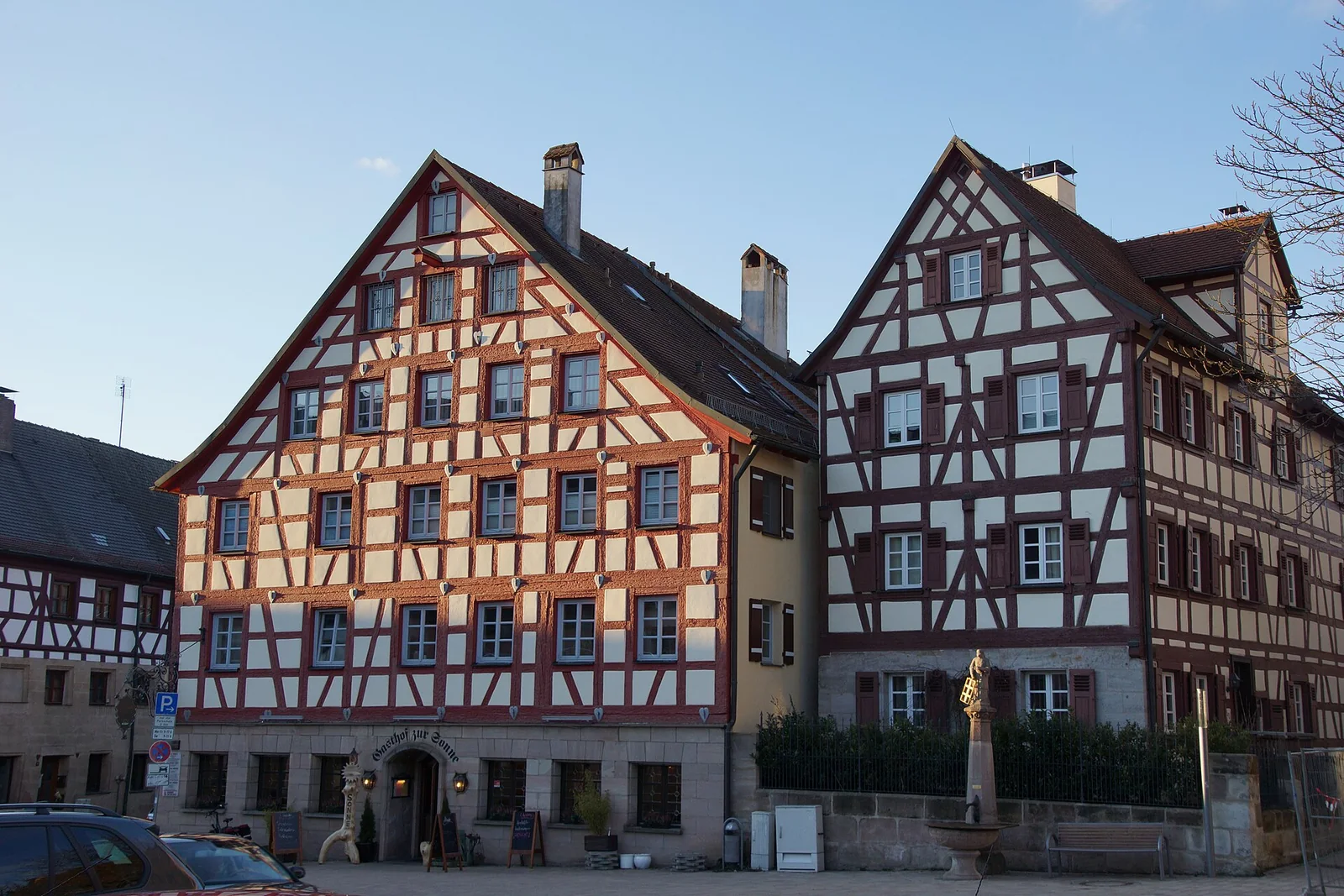 Marktplatz in Altdorf bei Nürnberg
