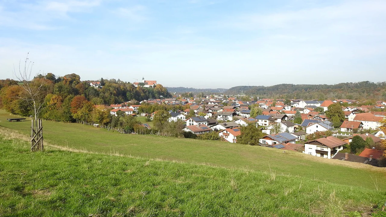 Ortsansicht von Altenmarkt a.d.Alz