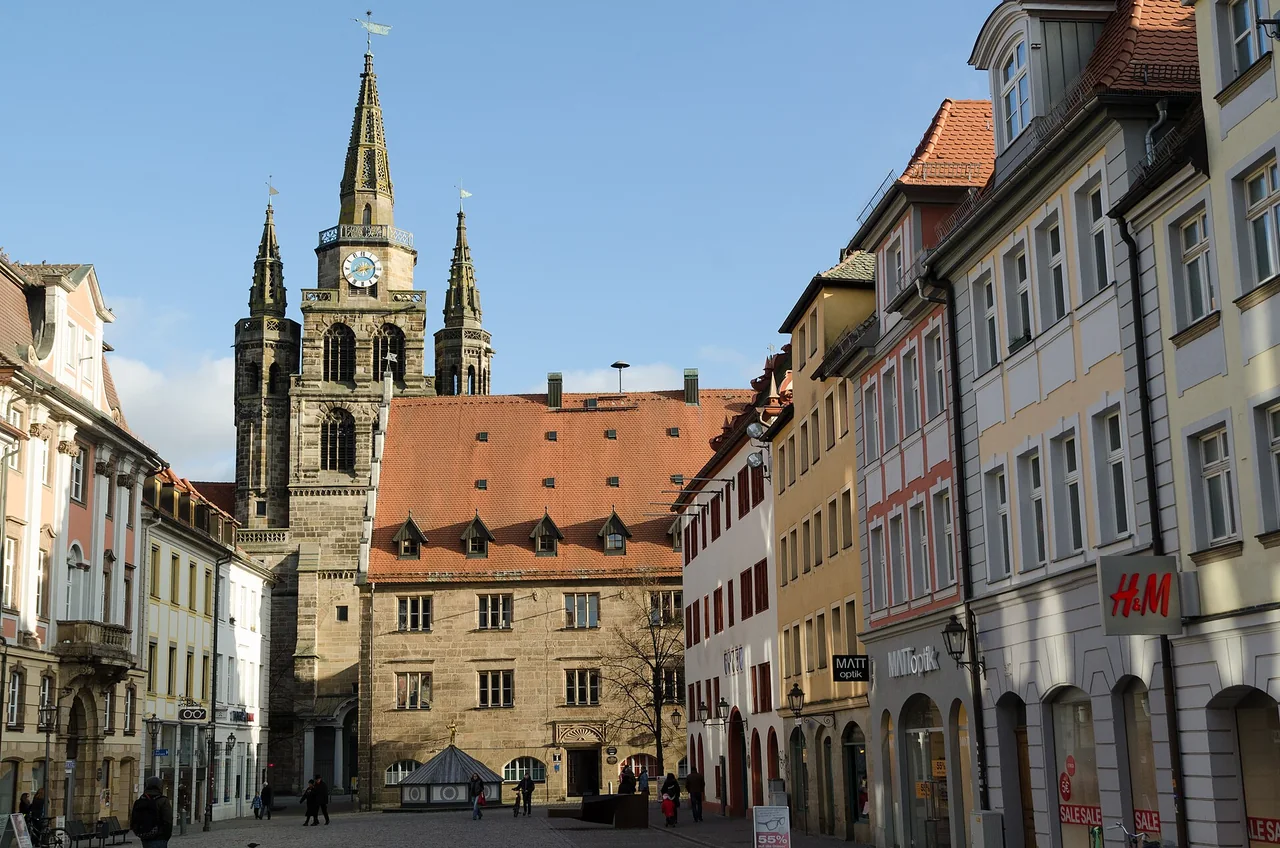 Ortsansicht von Ansbach