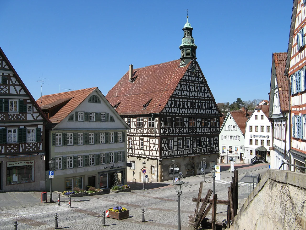 Ortsansicht von Backnang