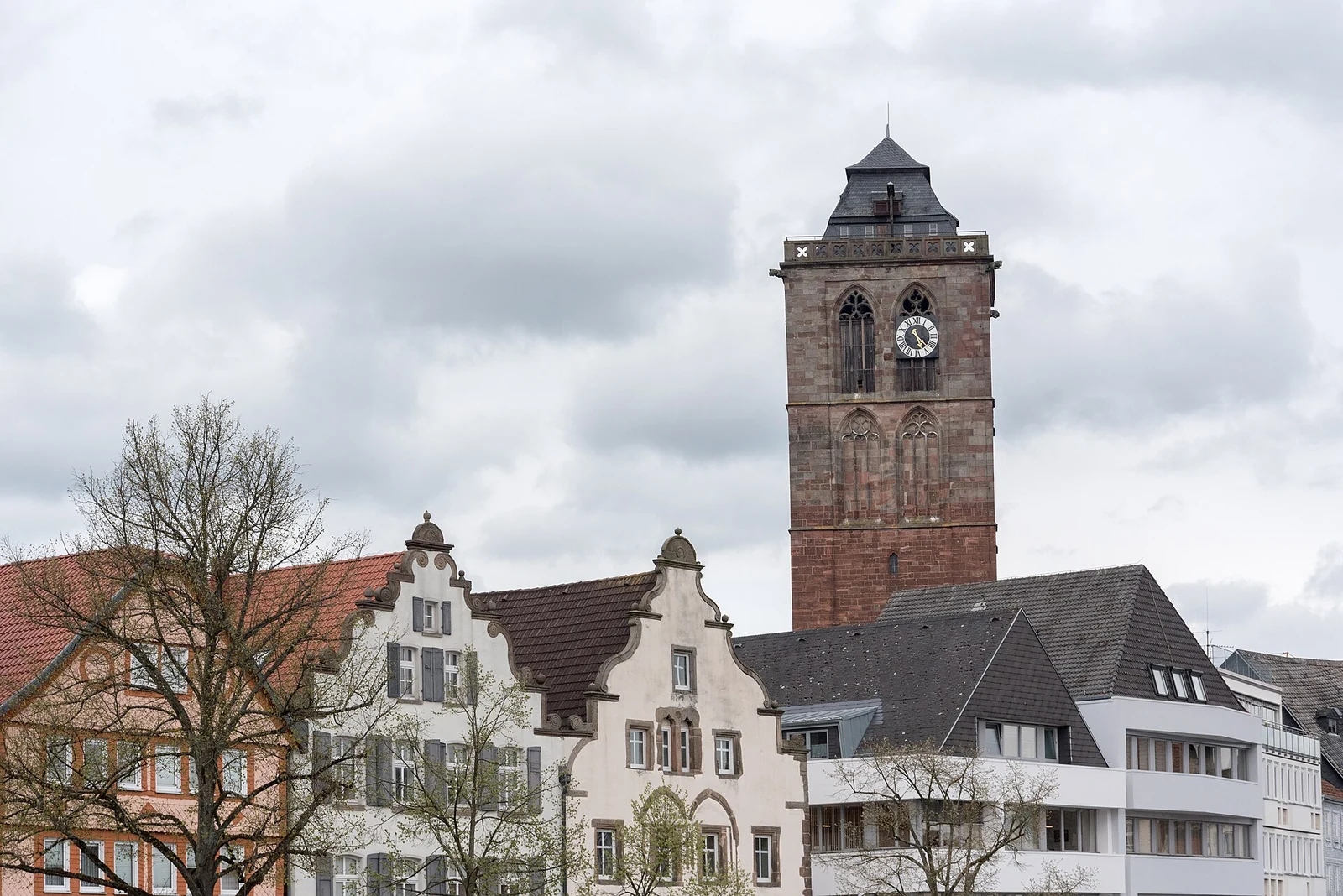 Markt und Stadtkirche in Bad Hersfeld