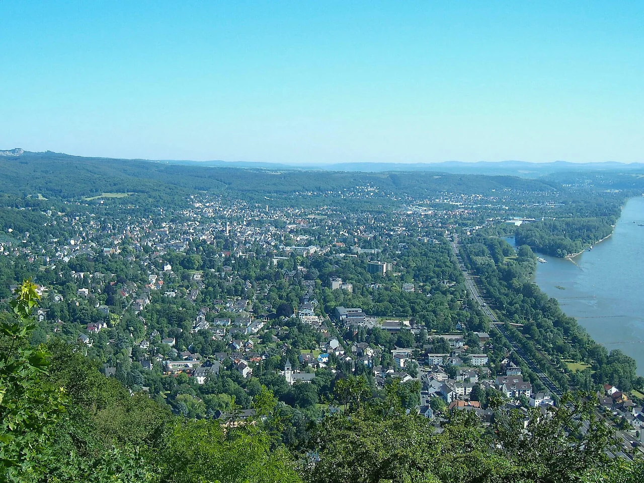 Ortsansicht von Bad Honnef
