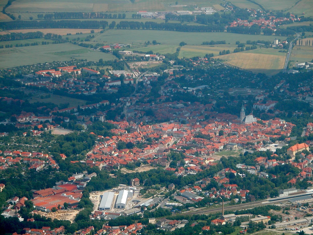 Ortsansicht von Bad Langensalza