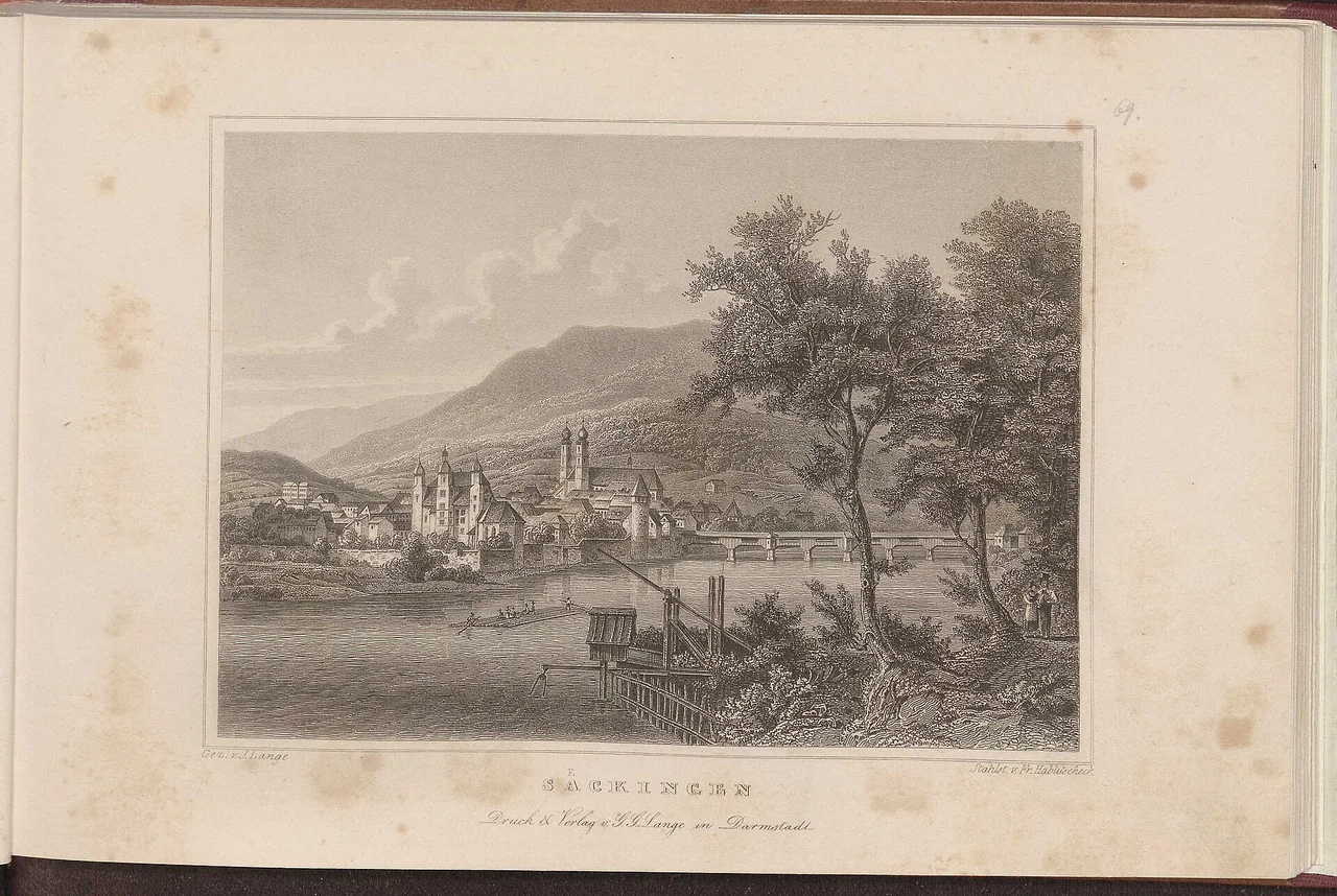 Ortsansicht von Bad Saeckingen