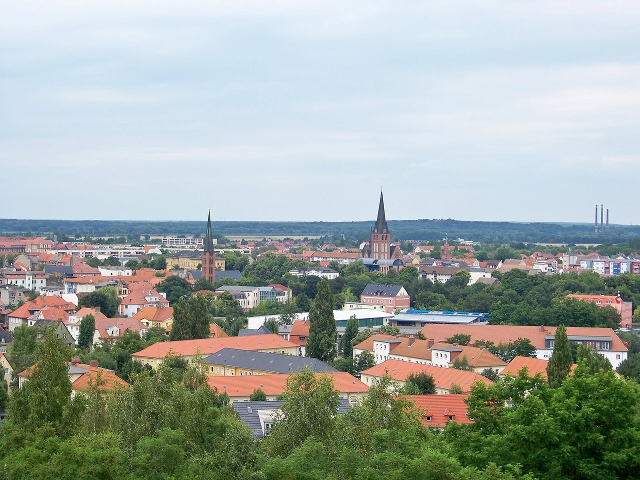 Ortsansicht von Bitterfeld-Wolfen