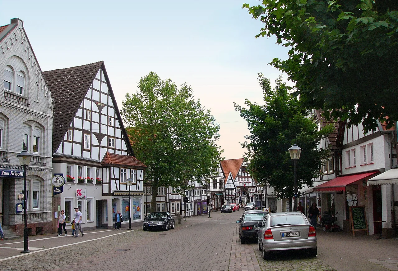 Ortsansicht von Blomberg