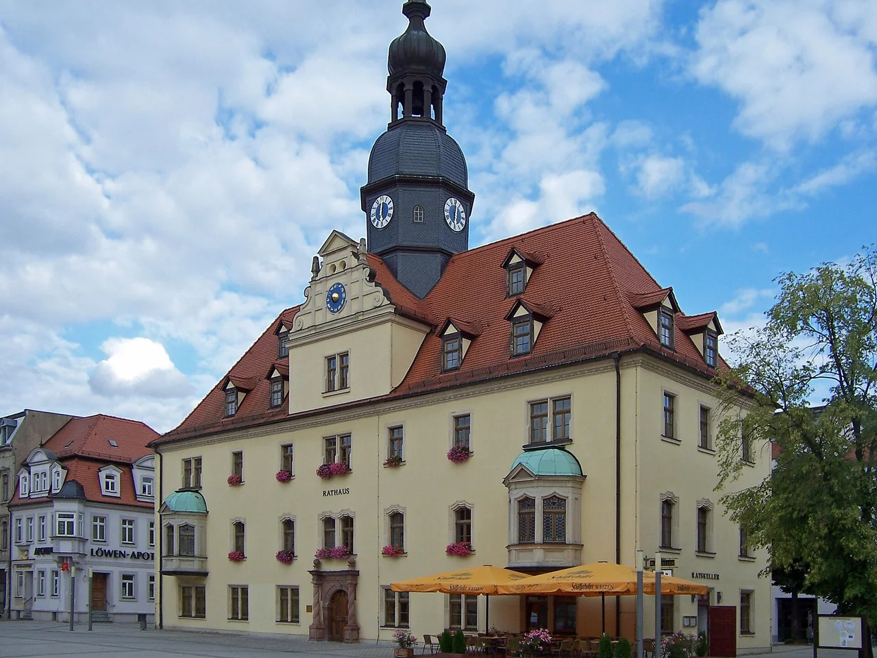 Ortsansicht von Borna