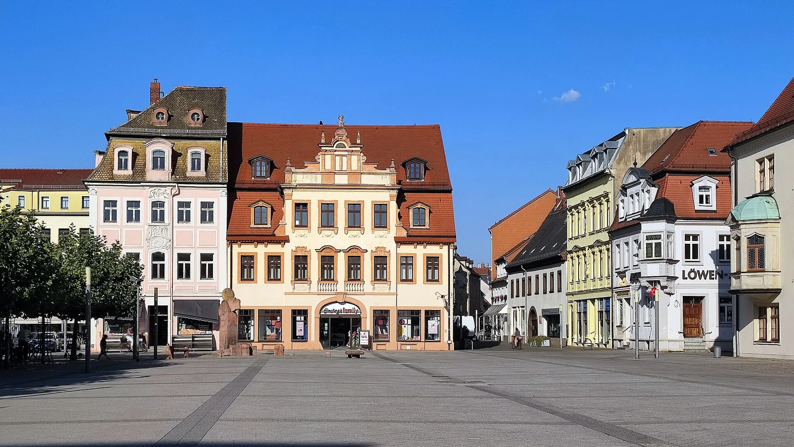 Marktplatz in Borna