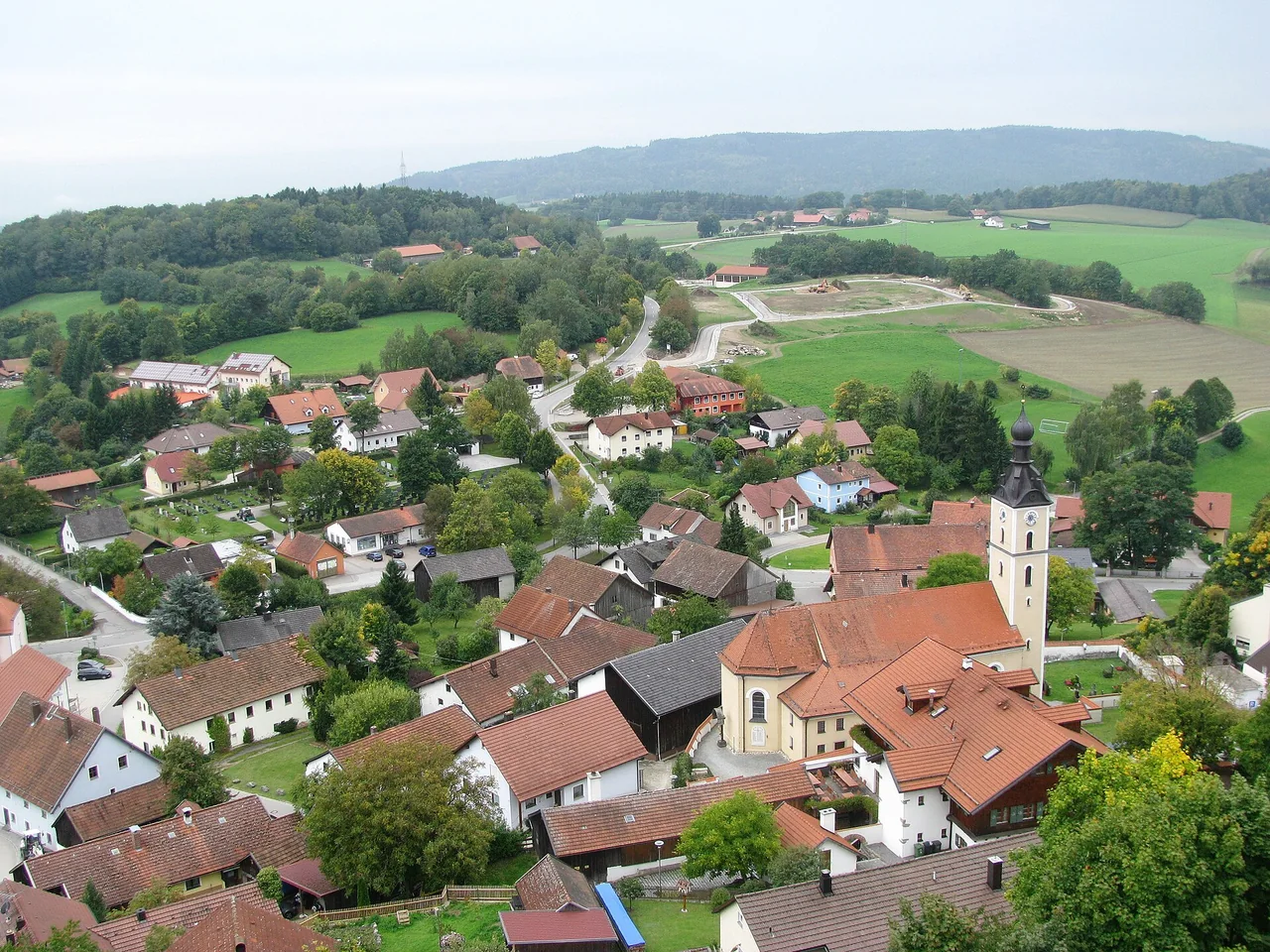 Ortsansicht von Brennberg