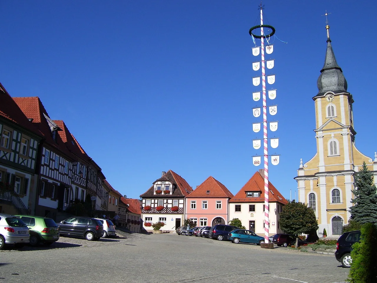 Ortsansicht von Burgkunstadt