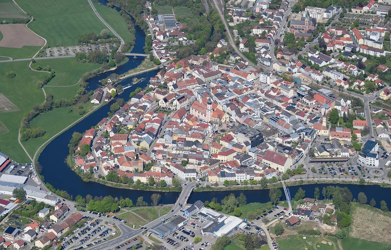 Ortsansicht von Cham
