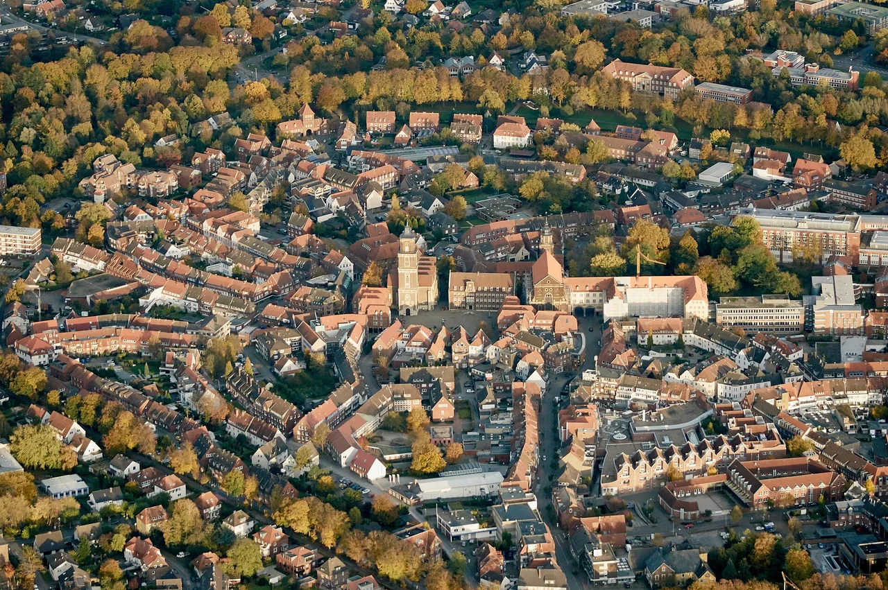 Ortsansicht von Coesfeld