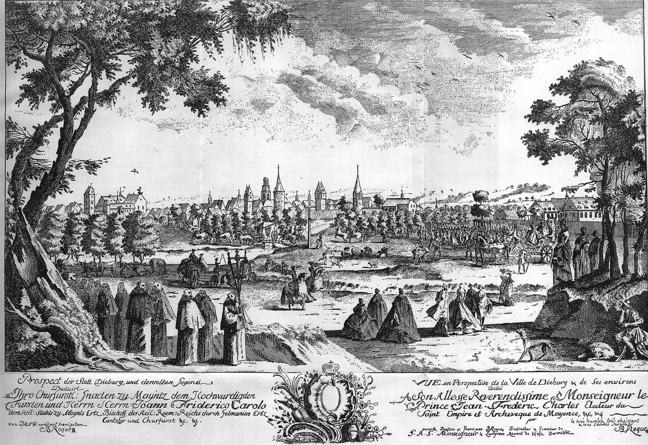 Ortsansicht von Dieburg