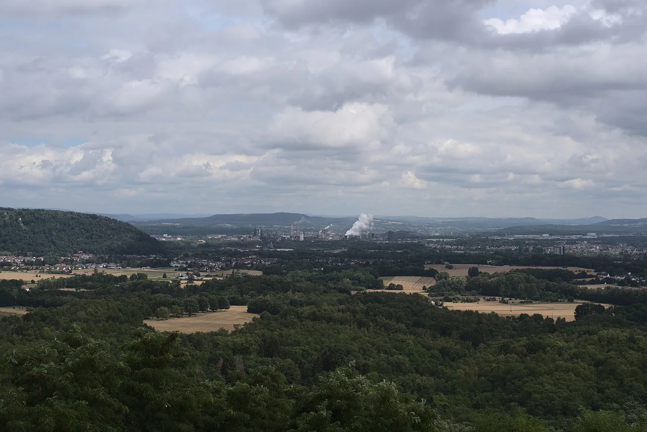 Ortsansicht von Dillingen/ Saar