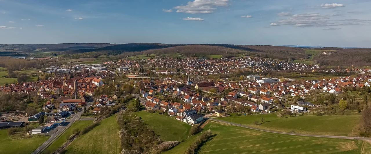 Ortsansicht von Ebern