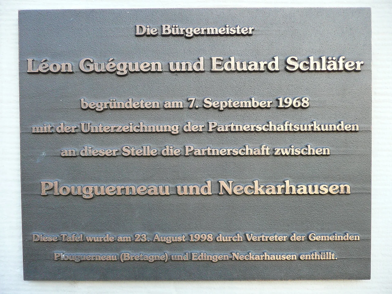 Ortsansicht von Edingen-Neckarhausen