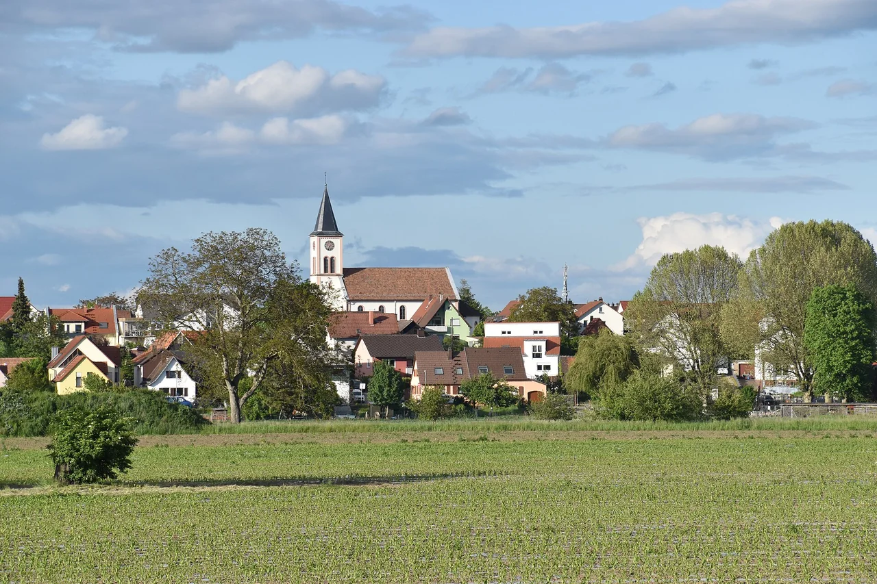 Ortsansicht von Eggenstein-Leopoldshafen