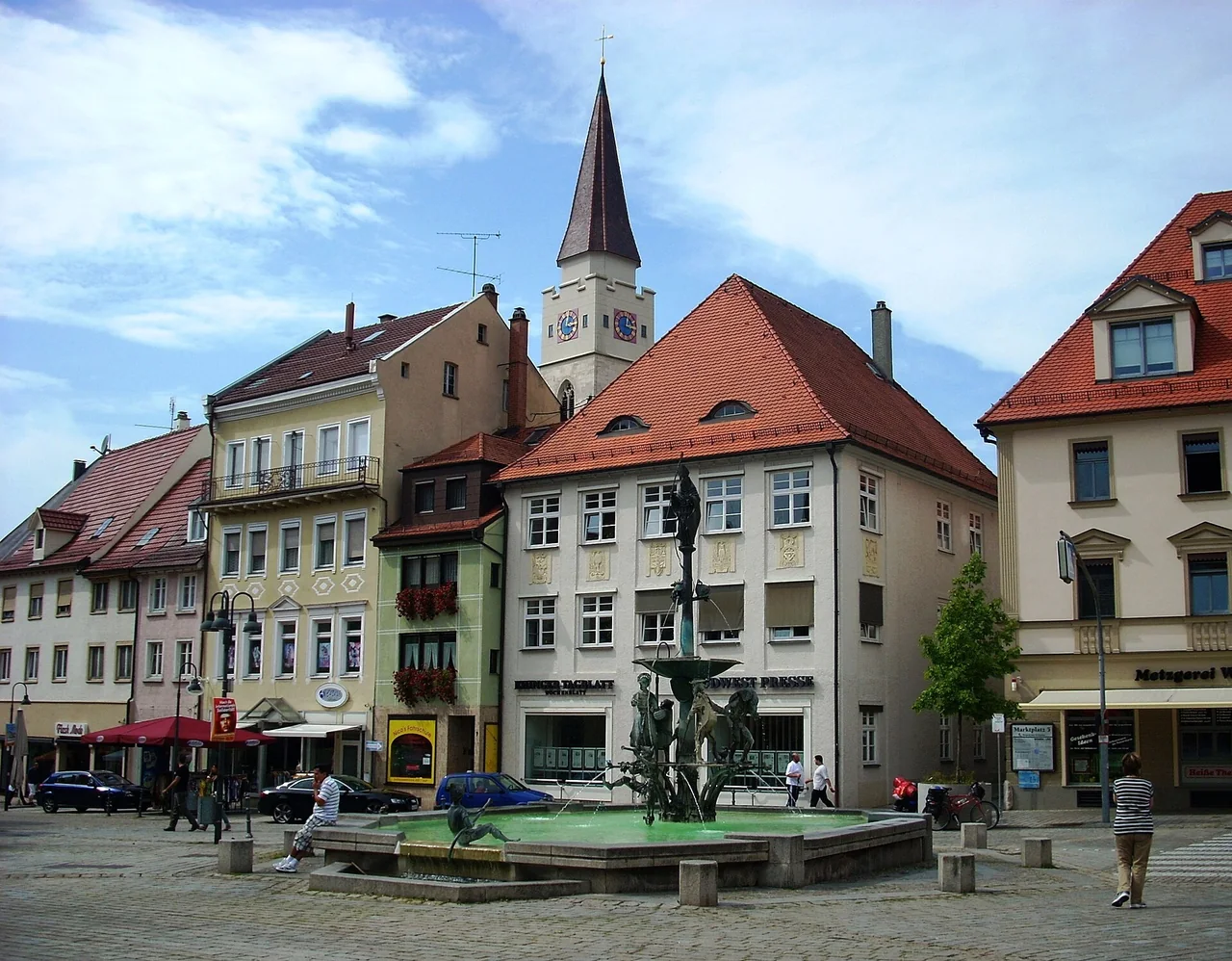 Ortsansicht von Ehingen (Donau)
