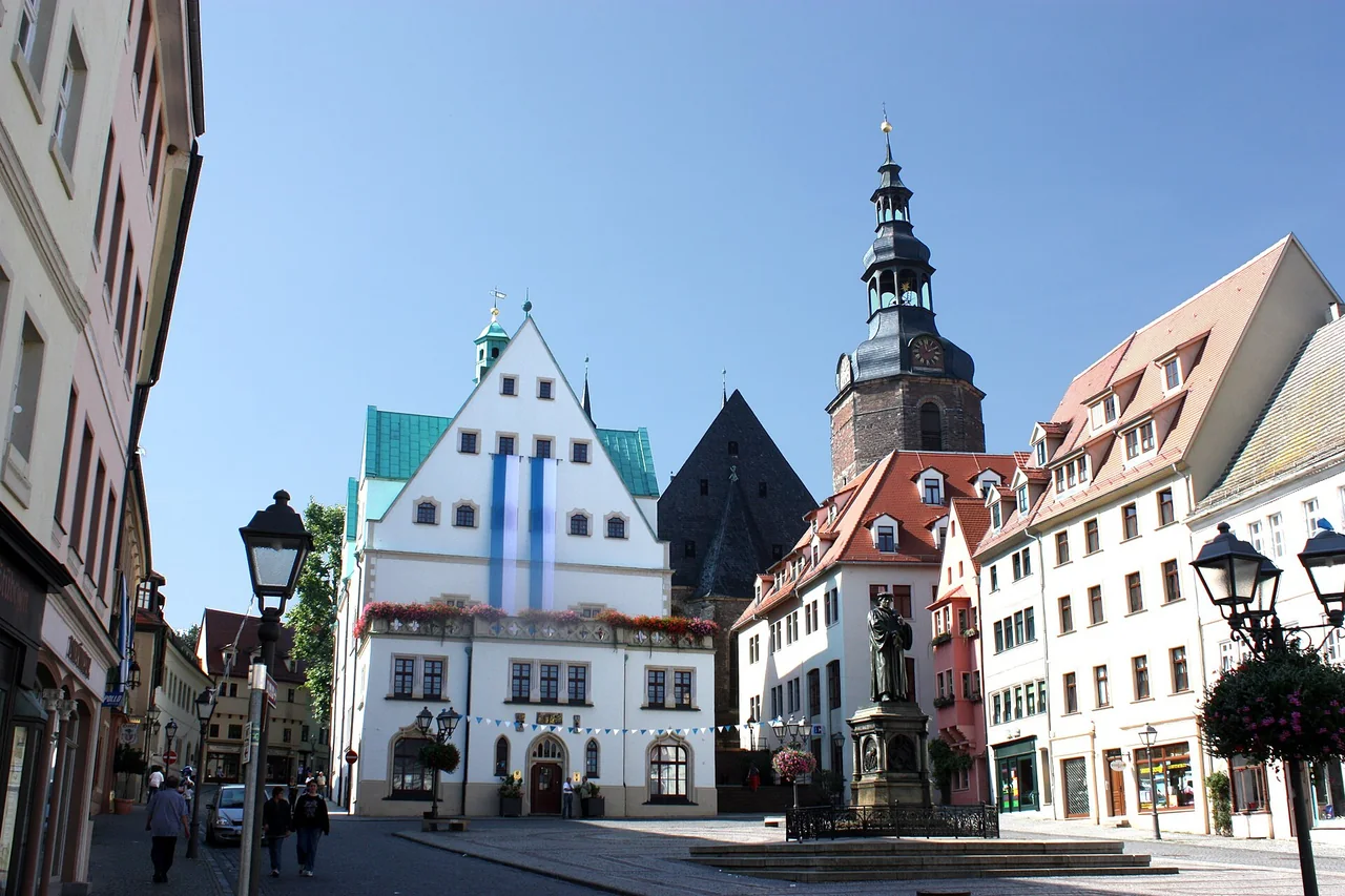 Ortsansicht von Eisleben