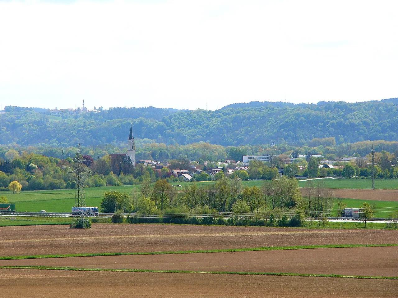 Ortsansicht von Ergolding