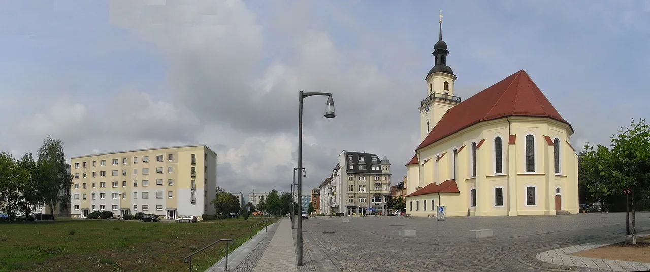Ortsansicht von Forst (Lausitz)/Baršć (Łužyca)