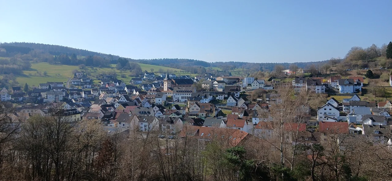 Ortsansicht von Frammersbach