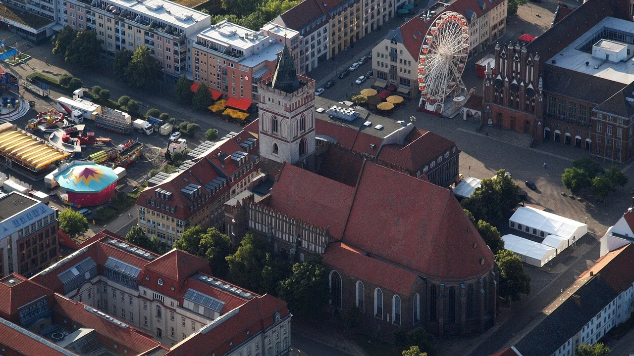 Ortsansicht von Frankfurt (Oder)