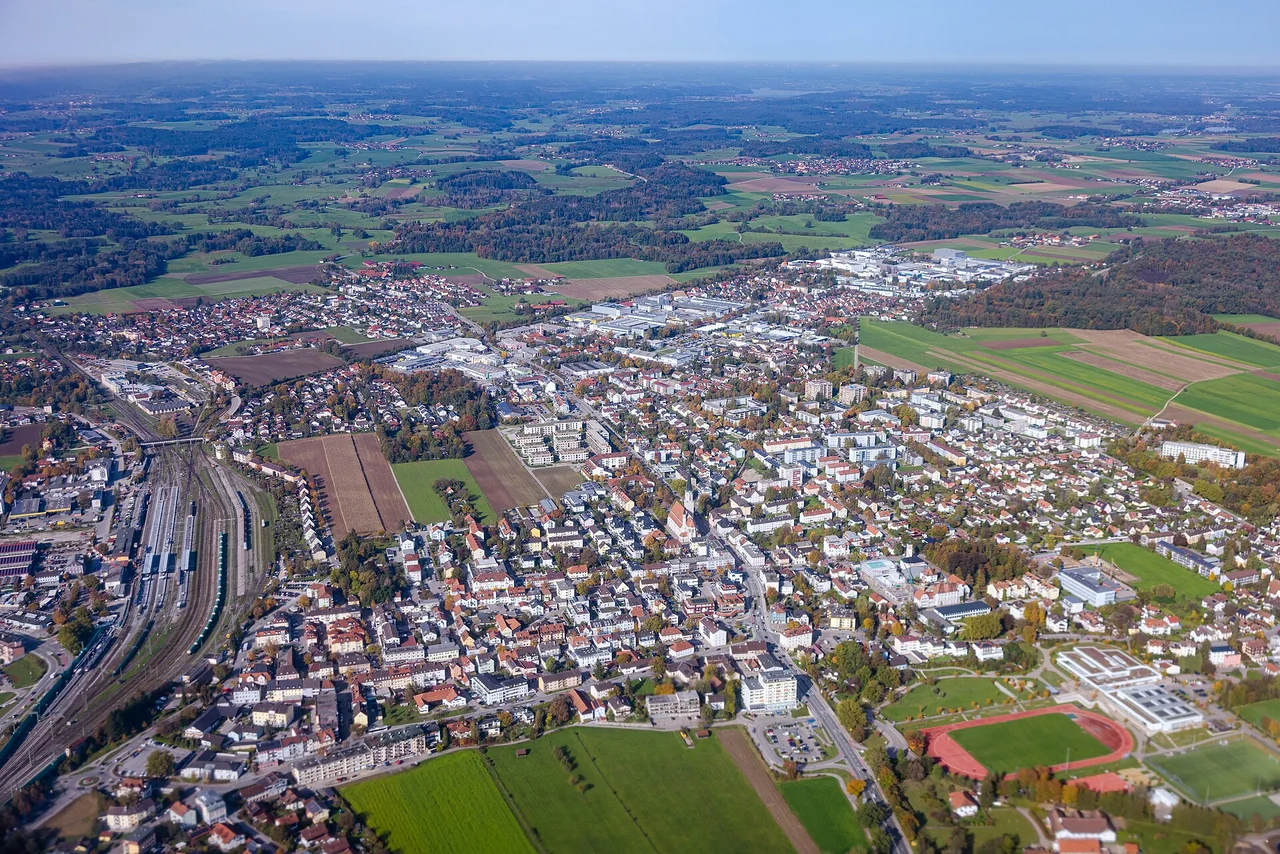 Ortsansicht von Freilassing