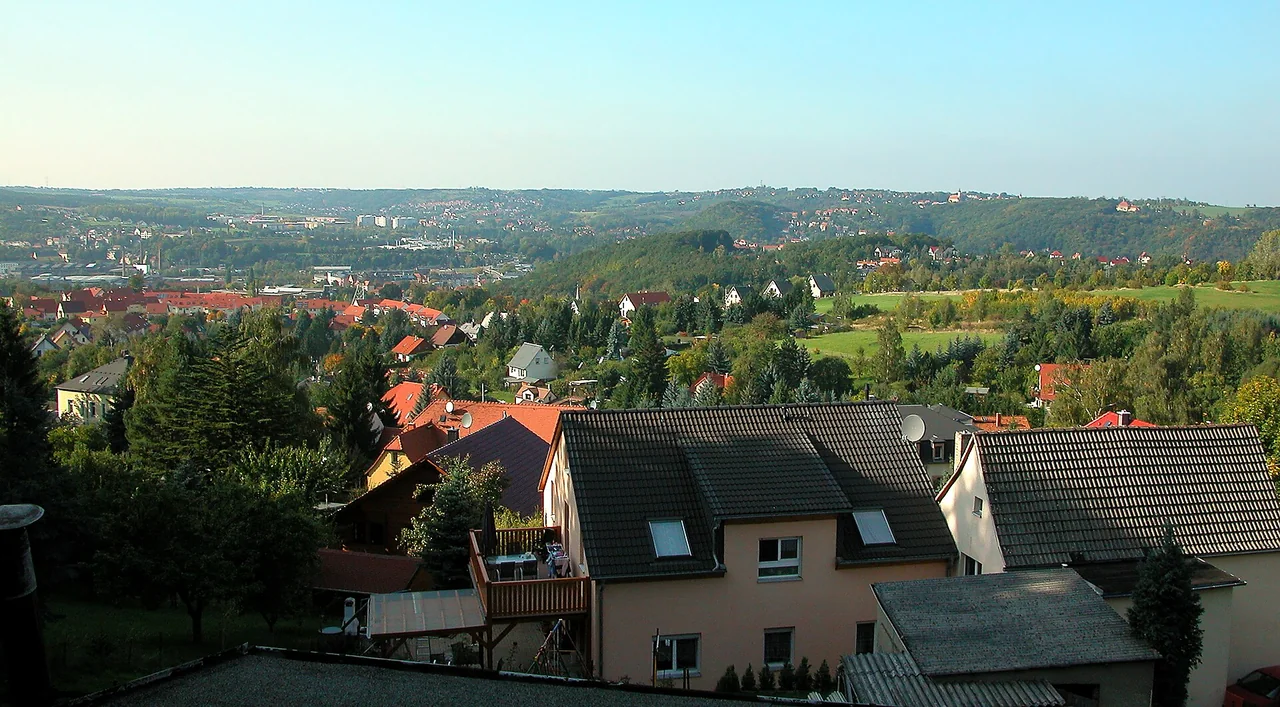 Ortsansicht von Freital