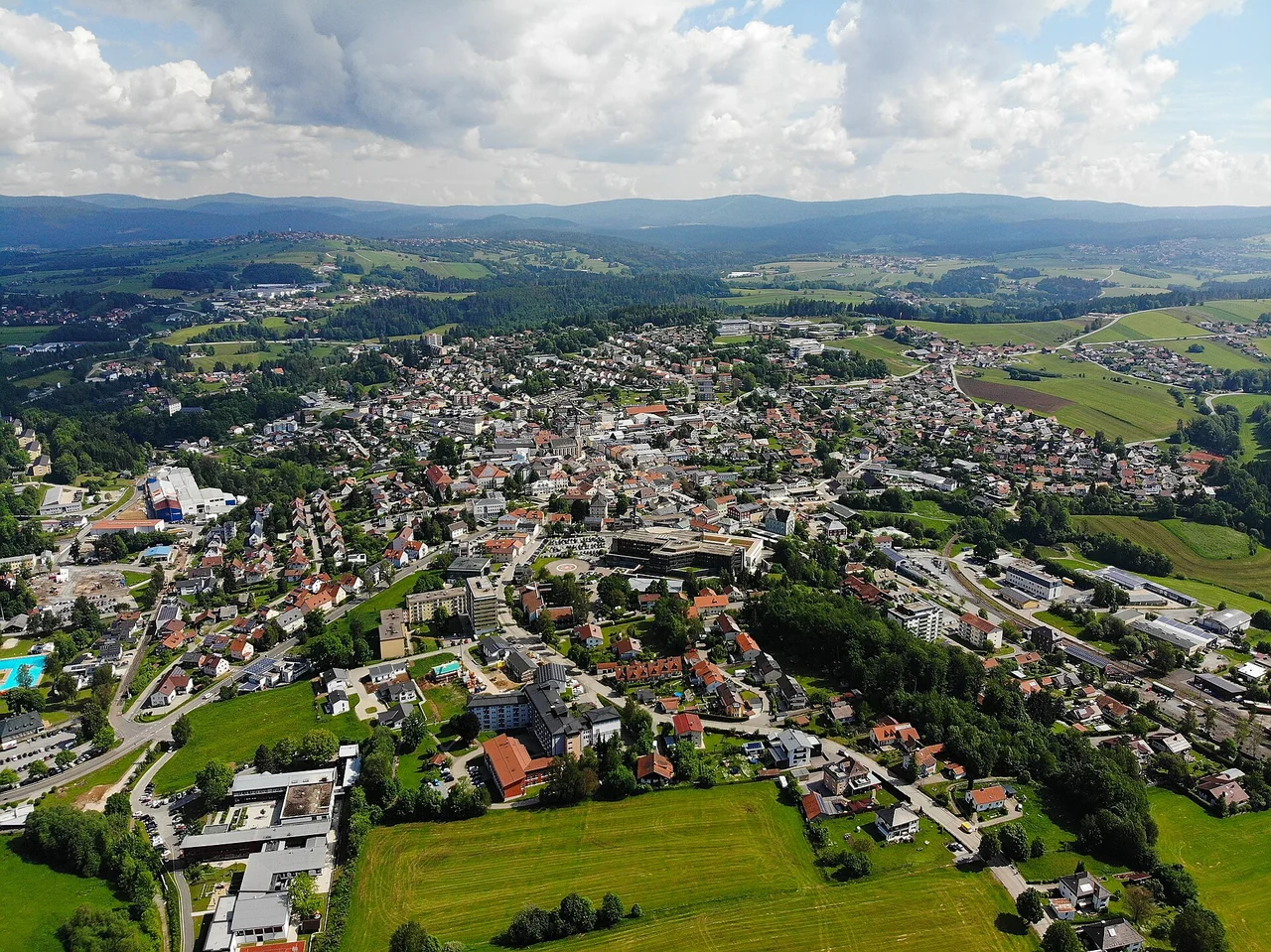 Ortsansicht von Freyung