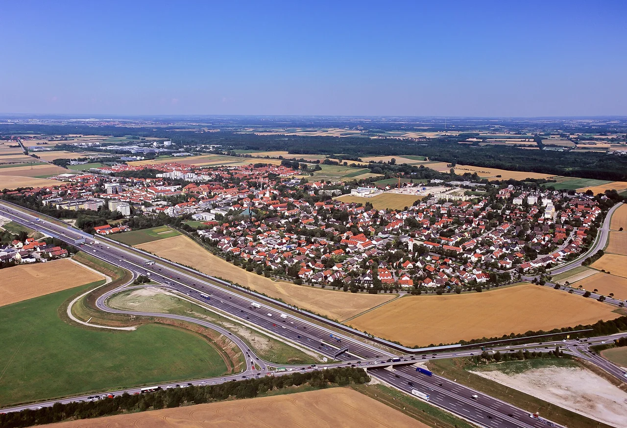 Ortsansicht von Garching b. München