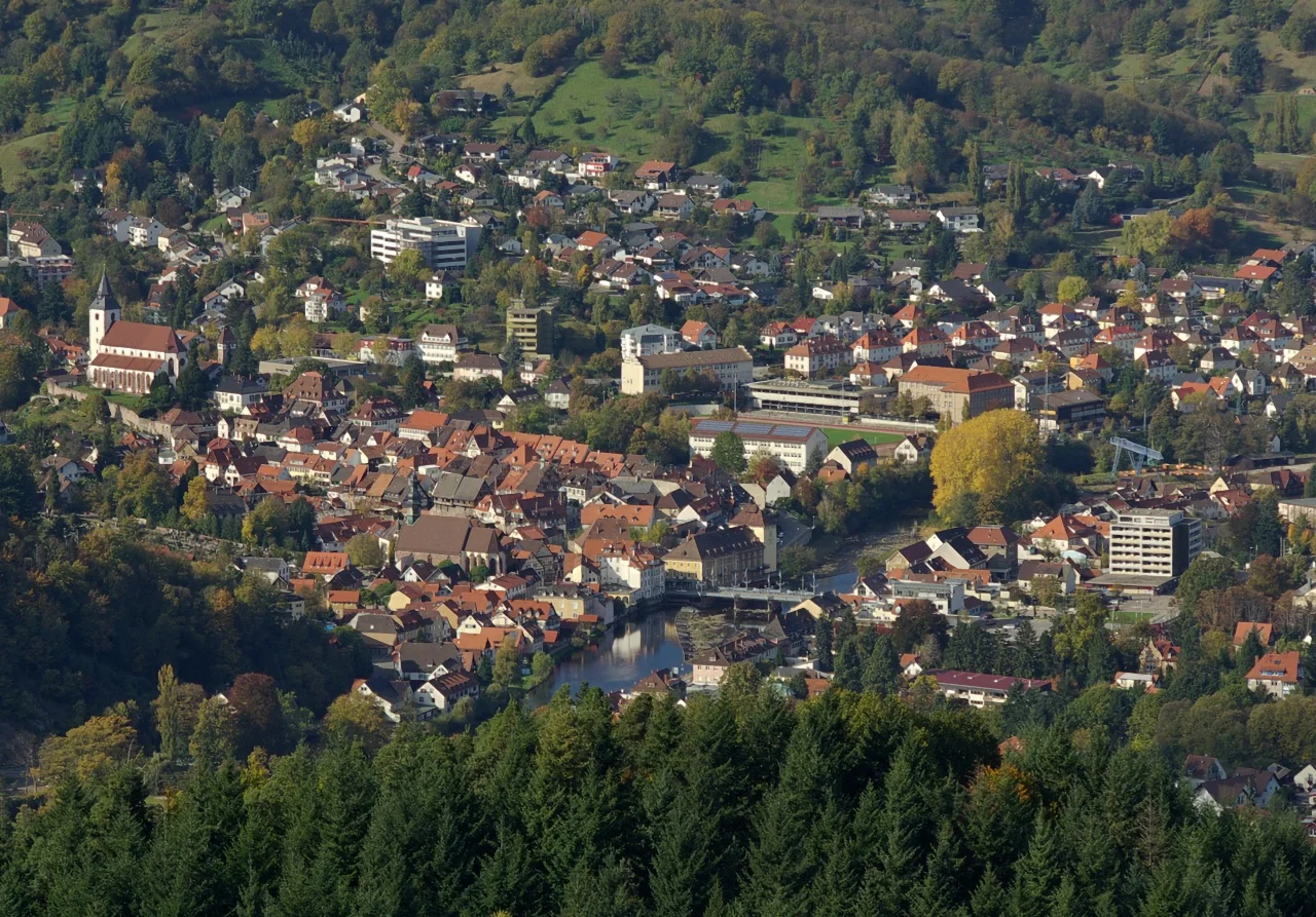 Ortsansicht von Gernsbach