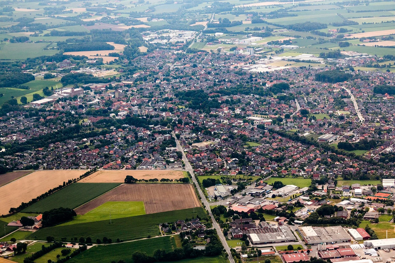 Ortsansicht von Gescher