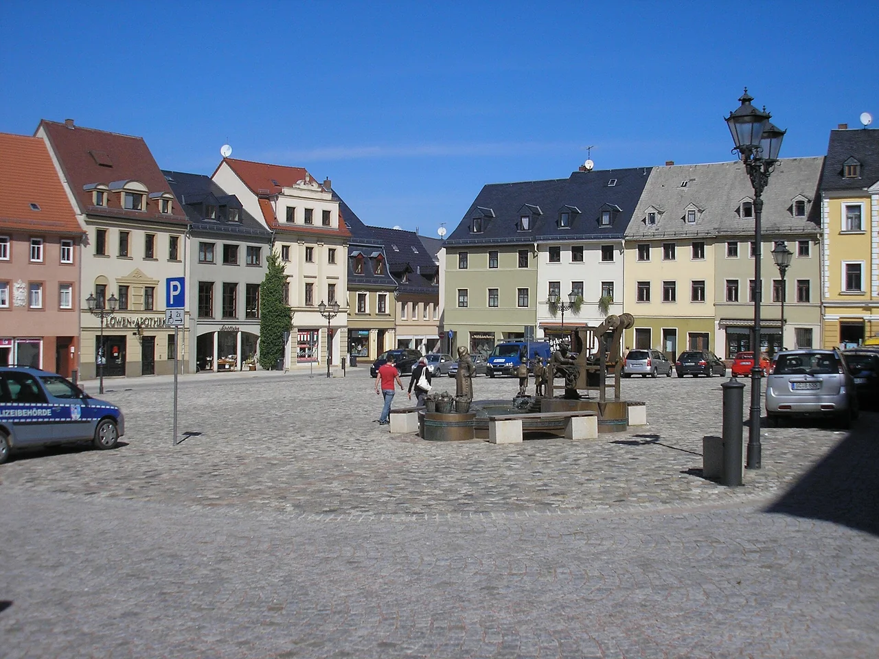 Ortsansicht von Glauchau