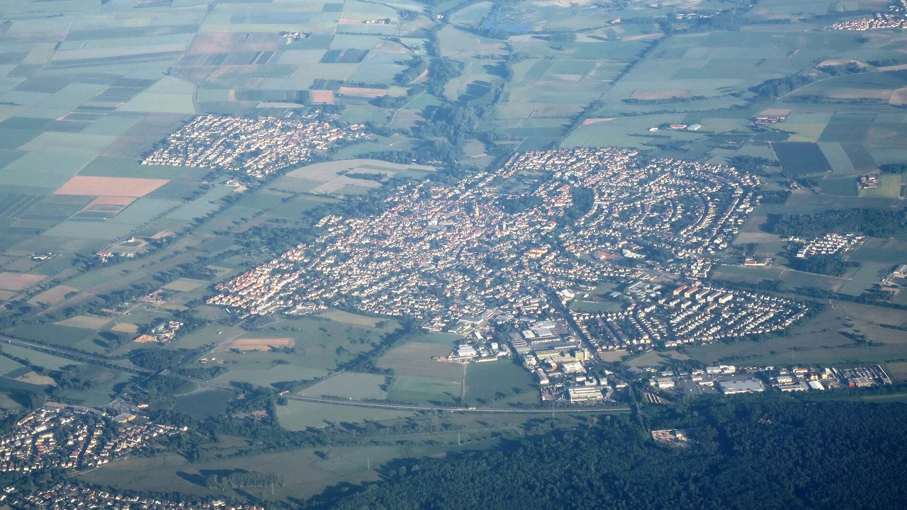 Ortsansicht von Gross-Zimmern