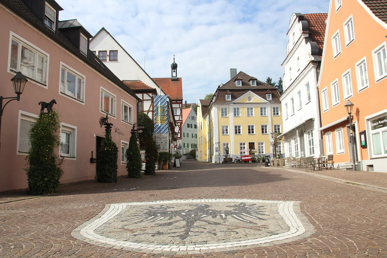 Ortsansicht von Harburg (Schwaben)