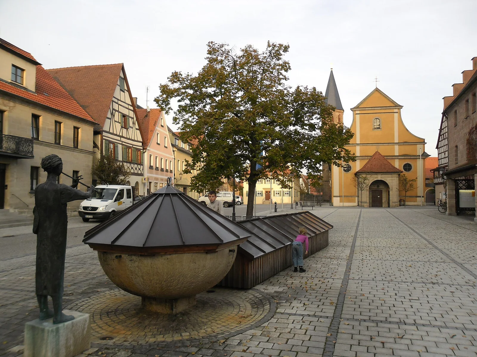 Marktplatz in Heideck