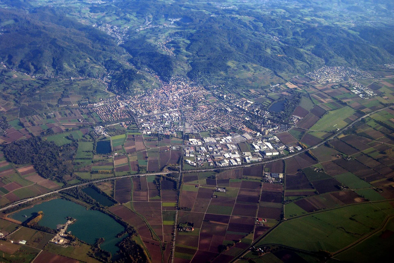 Ortsansicht von Heppenheim (Bergstrasse)