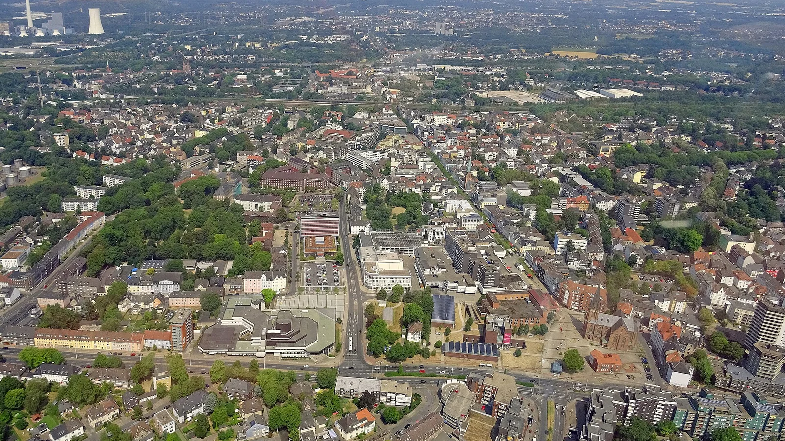 Stadtansicht von Herne