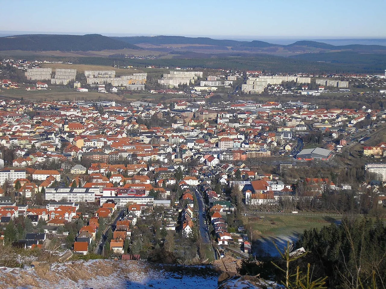 Ortsansicht von Ilmenau