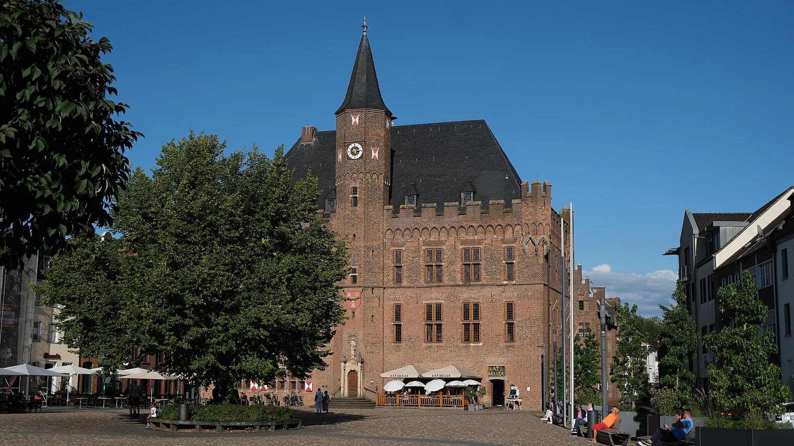 Stadtansicht von Kalkar