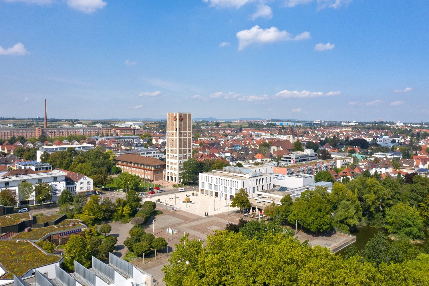 Blick auf Kornwestheim