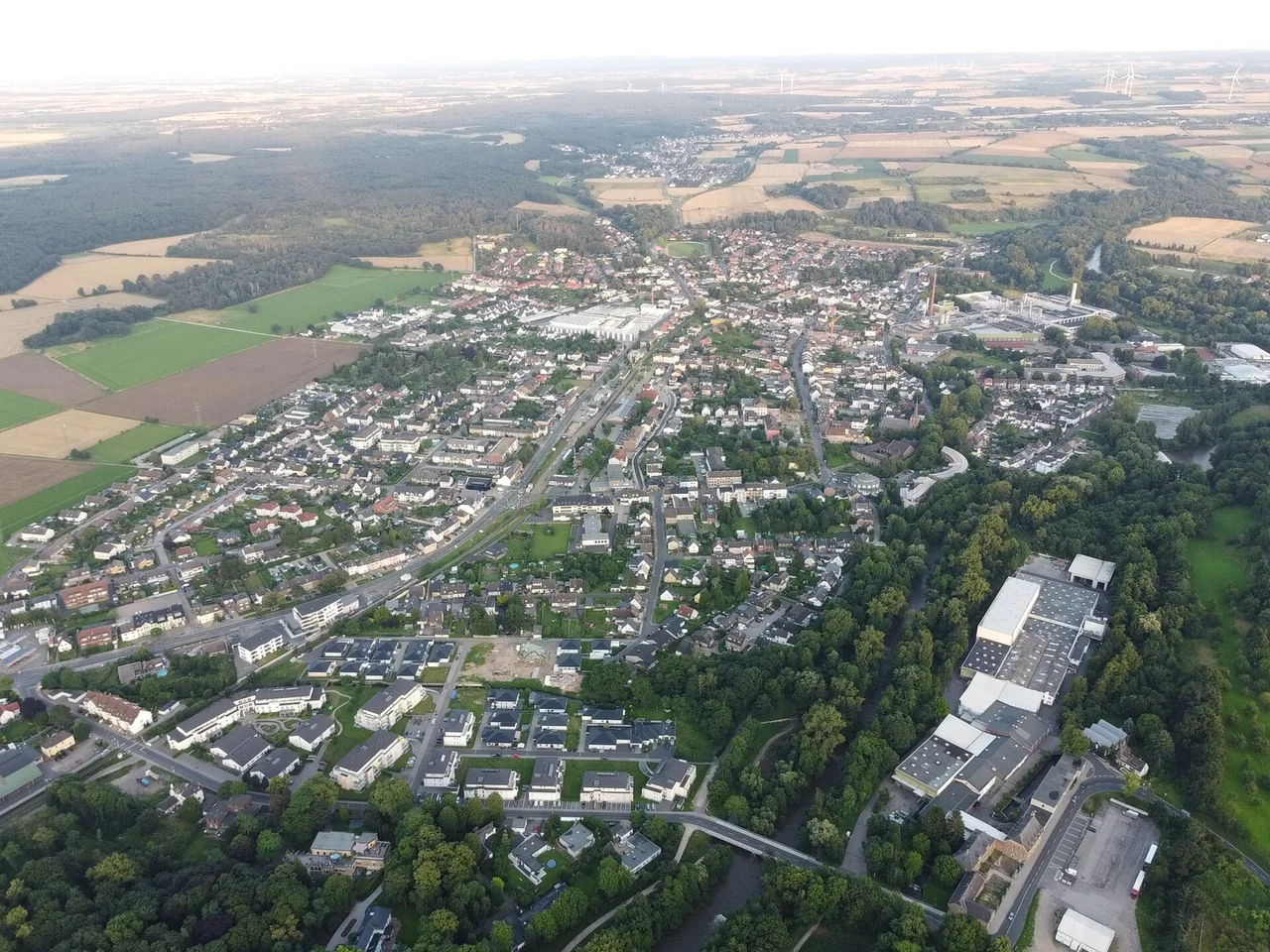 Ortsansicht von Kreuzau