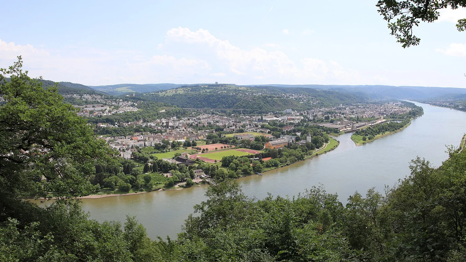 Stadtansicht von Lahnstein