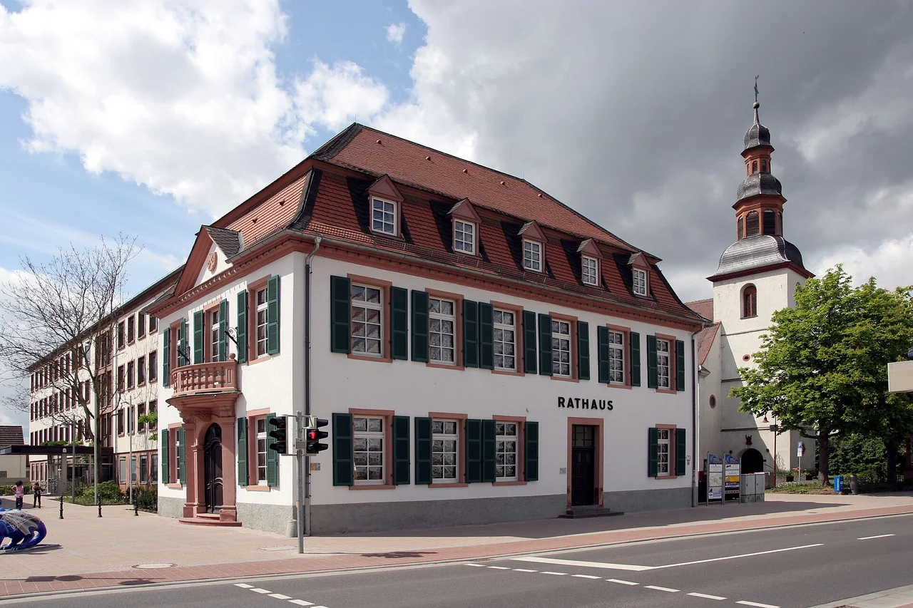 Ortsansicht von Lampertheim