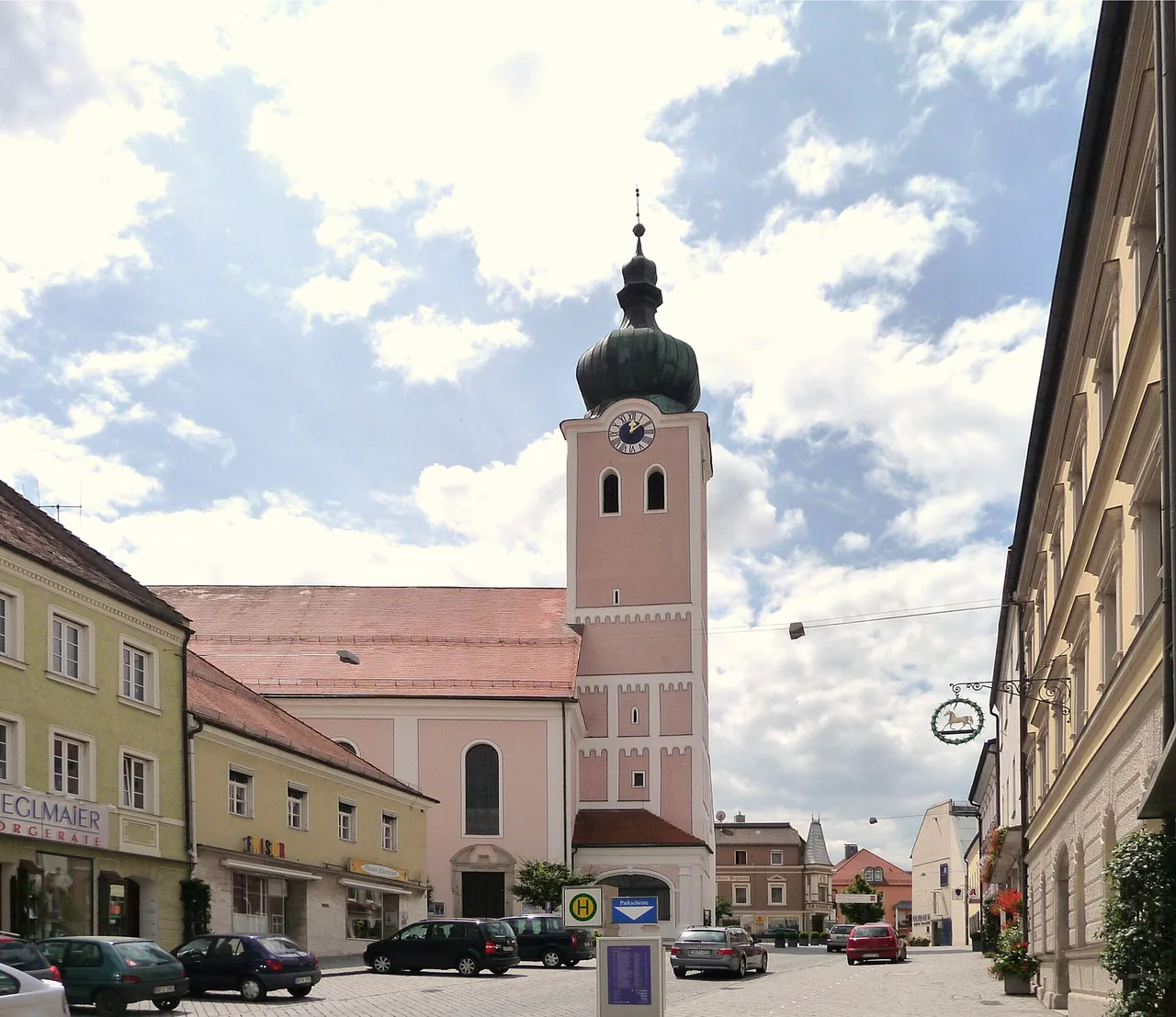 Ortsansicht von Landau a.d. Isar