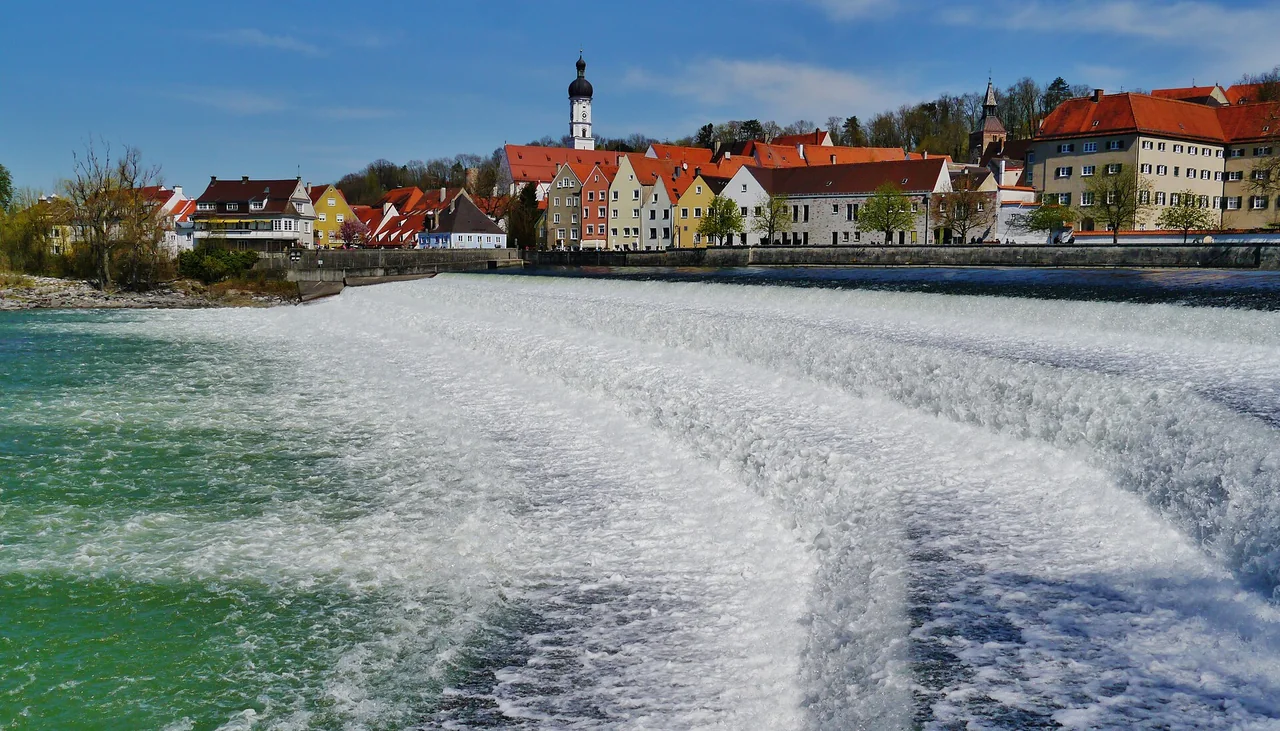 Ortsansicht von Landsberg am Lech