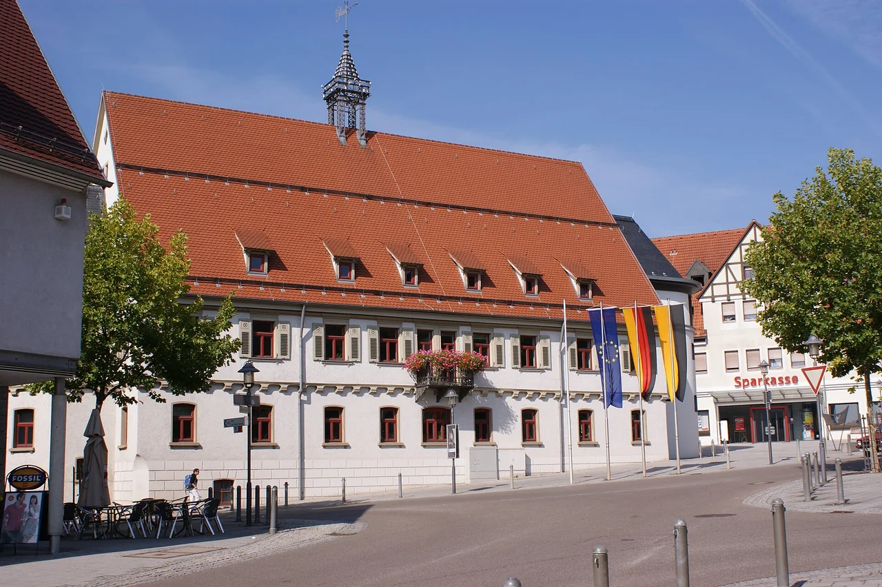 Ortsansicht von Langenau